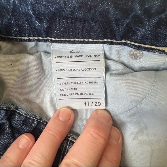 Kancan 11/29 MOUNT PLEASANT HIGH RISE BOYFRIEND FIT STYLE / ESTILO # KC8559M - Picture 10 of 12